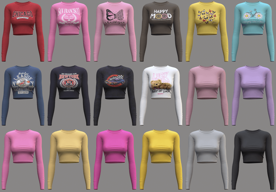 Галерея мода Сет одежды Braless t-shirt & Leggings #1